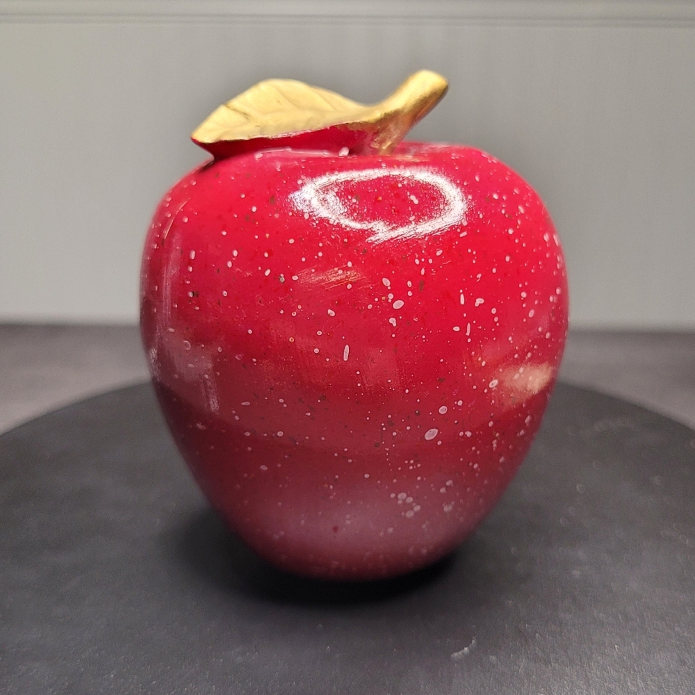 Faux Stone Apple